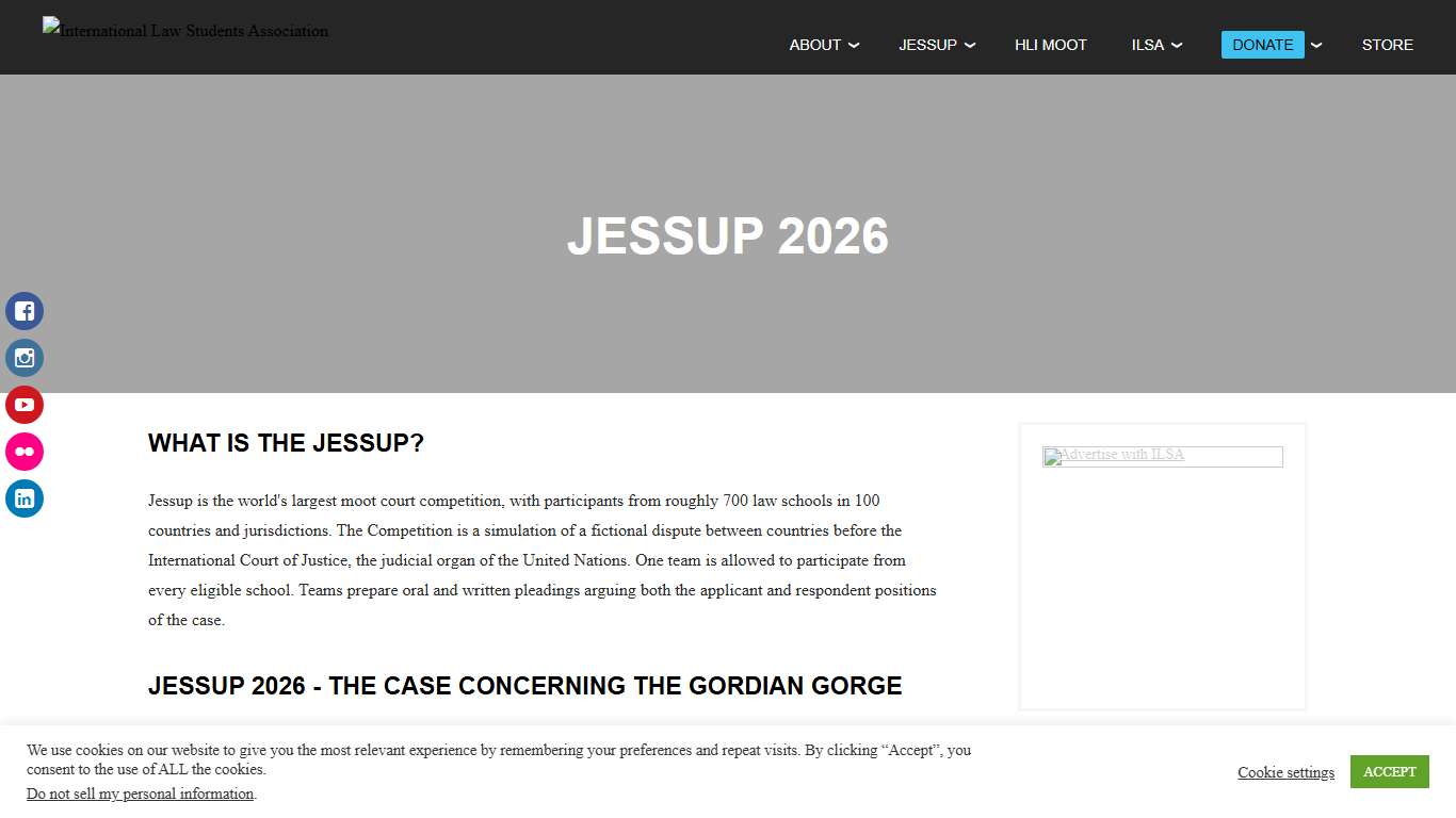 Jessup 2026 – International Law Students Association